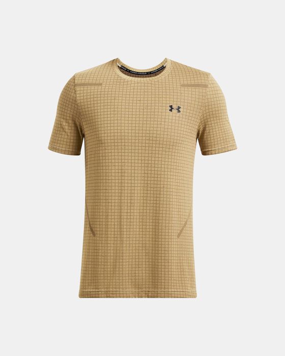 Men's UA Seamless Grid Short Sleeve image number 2