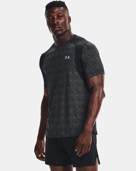 Men's UA Iso-Chill Run 200 Print Short Sleeve image number 0