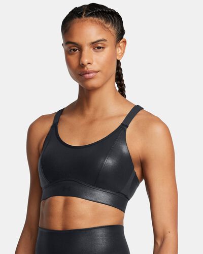 Women's UA Infinity Mid Shine Sports Bra