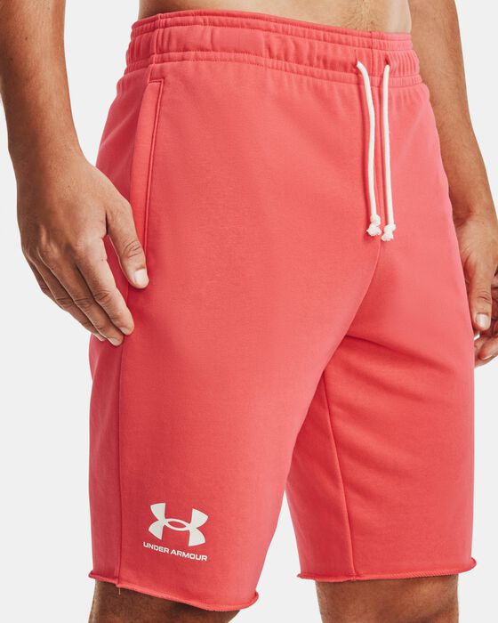 Men's UA Rival Terry Shorts image number 3