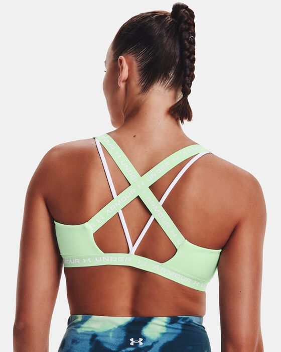 Women's UA Crossback Low Sports Bra image number 5