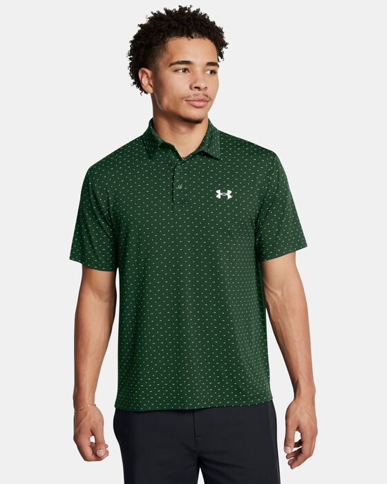 Men's UA Playoff 3.0 Printed Polo image number 0