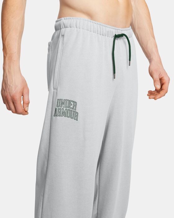 Men's UA Icon Heavyweight Terry Oversized Pants image number 3