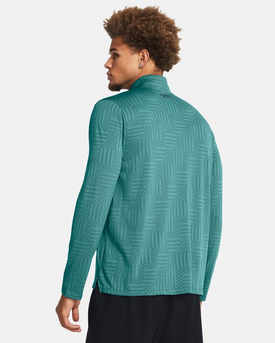 Men's UA Tech™ Vent Geotessa ½ Zip image number 1