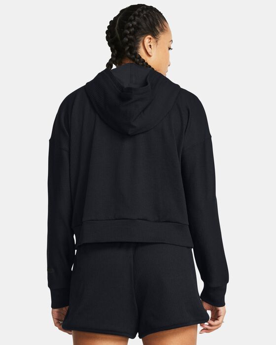 Women's UA Journey Rib Oversized Hoodie image number 1