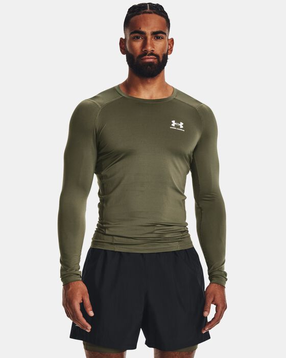 Men's HeatGear® Armour Long Sleeve image number 0