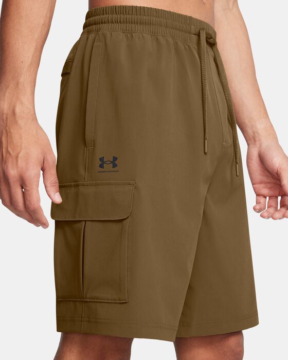 Men's UA Vibe Woven Cargo Shorts image number 3