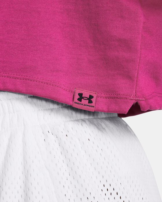 Women's UA Campus Boxy Crop Short Sleeve image number 2