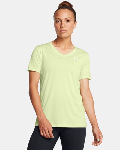 Women's UA Tech™ Twist V-Neck Short Sleeve