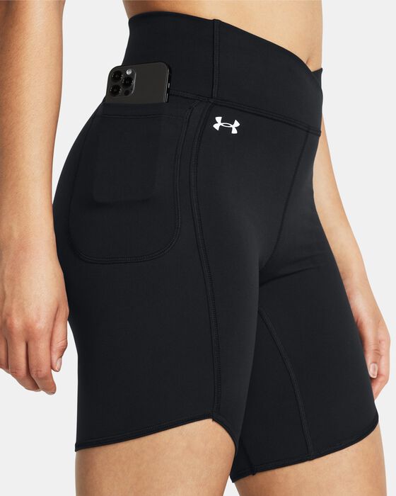 Women's UA Motion Crossover Bike Shorts image number 3