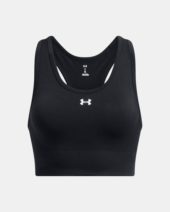 Women's UA Vanish Seamless Mid Sports Bra image number 9