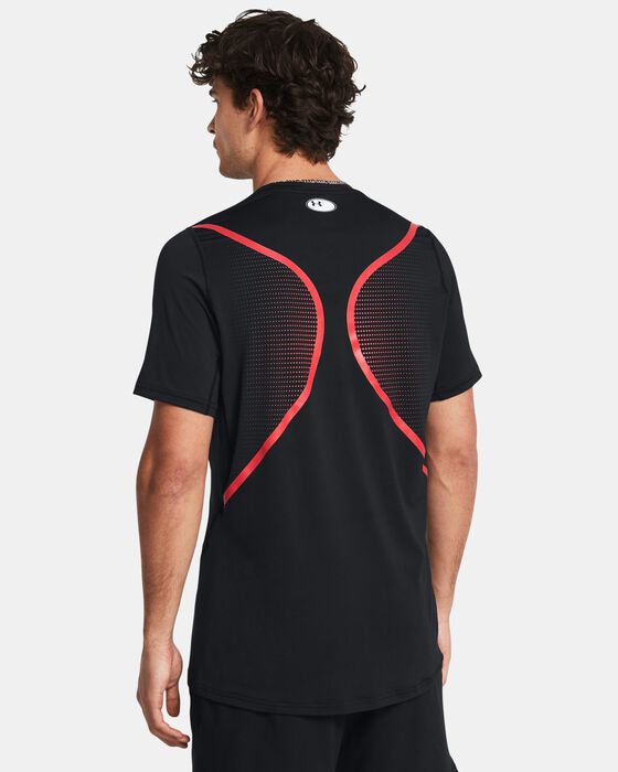 Men's HeatGear® Fitted Graphic Short Sleeve image number 1