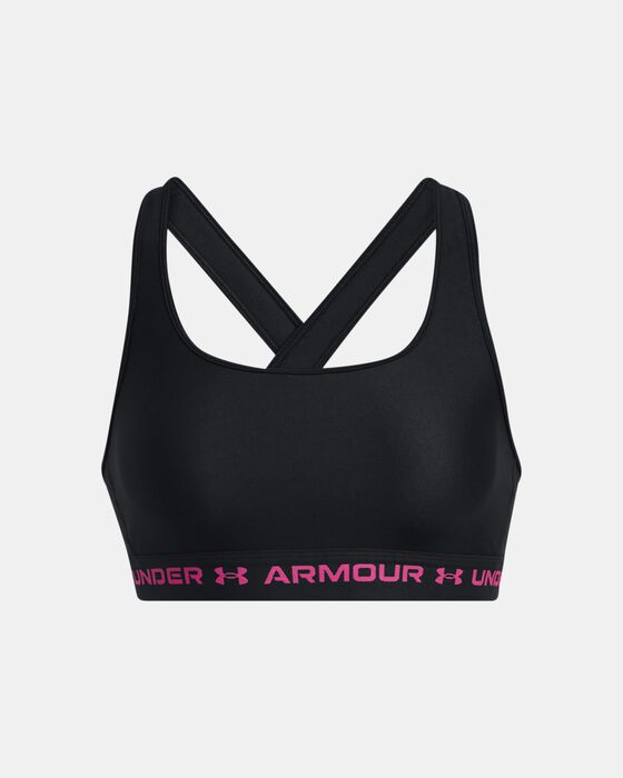 Women's Armour® Mid Crossback Sports Bra image number 0