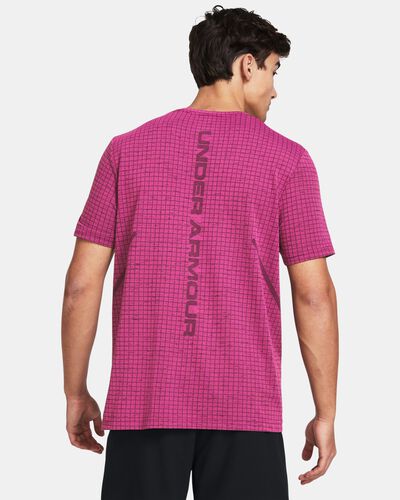 Men's UA Seamless Grid Short Sleeve