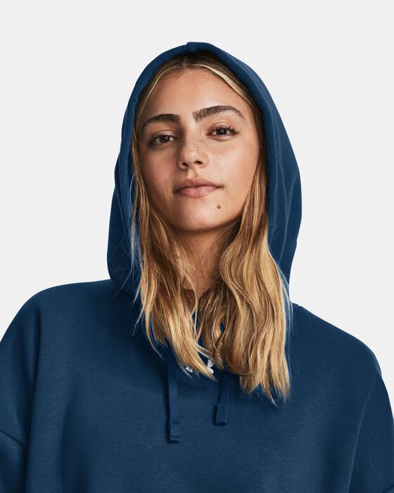 Women's UA Rival Fleece Oversized Hoodie image number 3