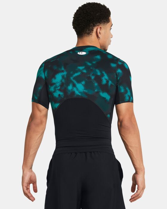 Men's HeatGear® Printed Short Sleeve image number 1