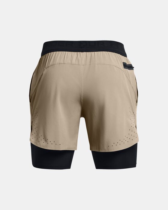 Men's UA Peak Woven 2-in-1 Shorts image number 5