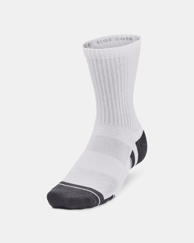 Unisex UA Performance Cotton 3-Pack Mid-Crew Socks