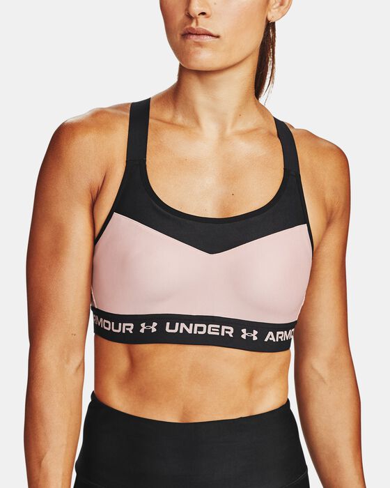 Buy Under Armour Women's Armour High Crossback Sports Bra Pink in Dubai,  UAE -SSS