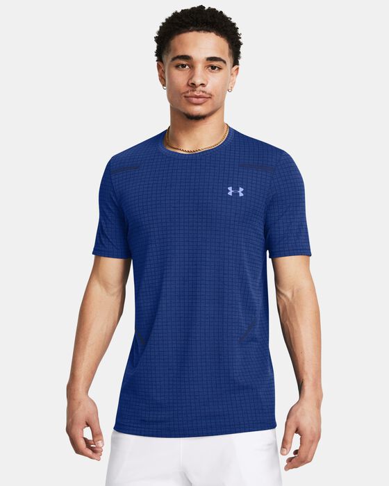 Men's UA Seamless Grid Short Sleeve image number 0