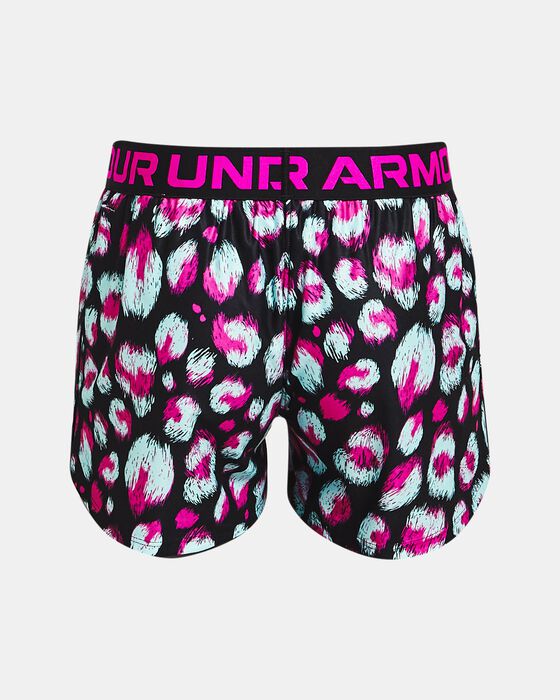 Girls' UA Play Up Printed Shorts image number 1