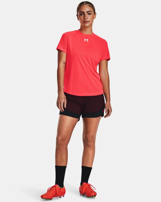 Women's UA Challenger Pro Training Short Sleeve image number 2