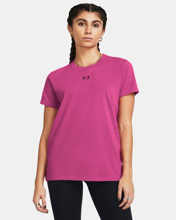 Women's UA Off Campus Core Short Sleeve image number 0