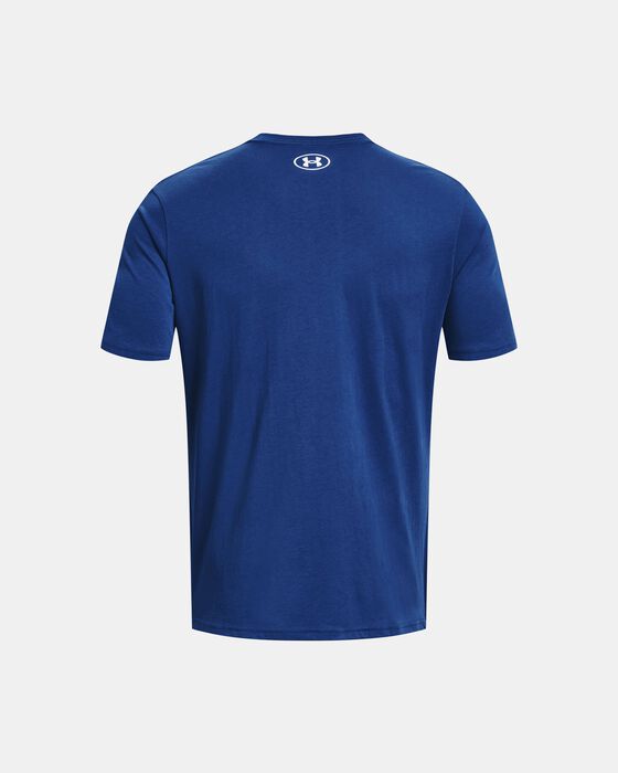 T-Shirt Under Armour Sportstyle Logo - Blue Mirage/White - men´s 