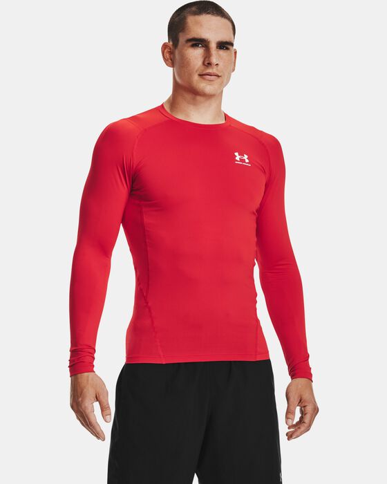 Men's HeatGear® Armour Long Sleeve image number 0