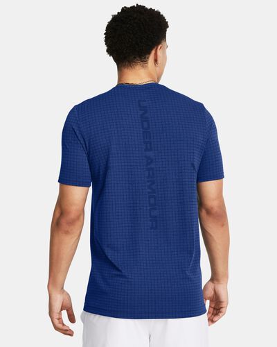 Men's UA Seamless Grid Short Sleeve