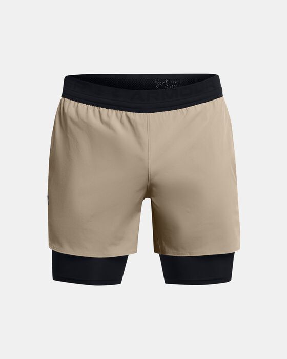 Men's UA Peak Woven 2-in-1 Shorts image number 4