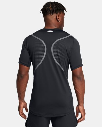 Men's HeatGear® Fitted Graphic Short Sleeve