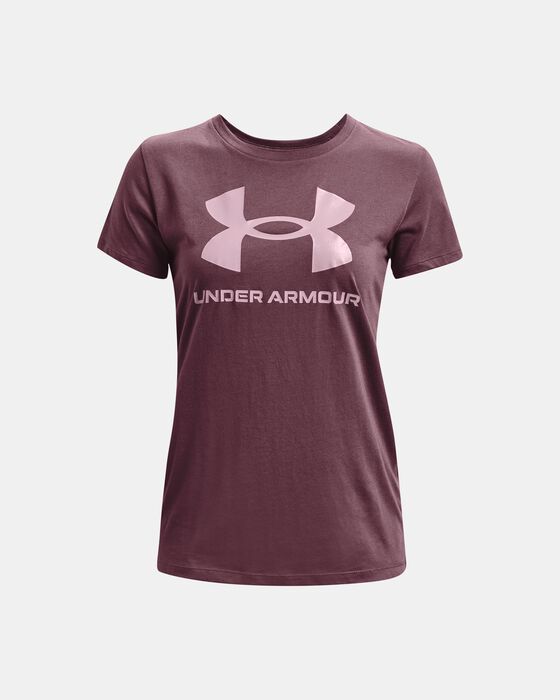 Women's UA Sportstyle Graphic Short Sleeve image number 4