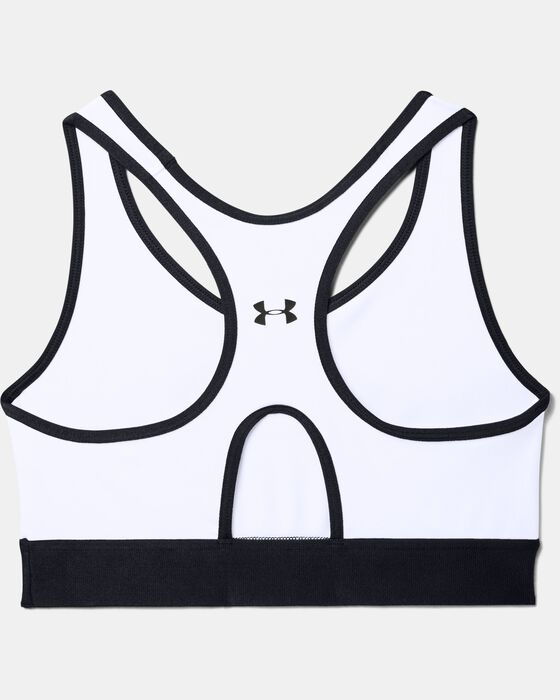 Women's Armour® Mid Keyhole Graphic Sports Bra image number 10