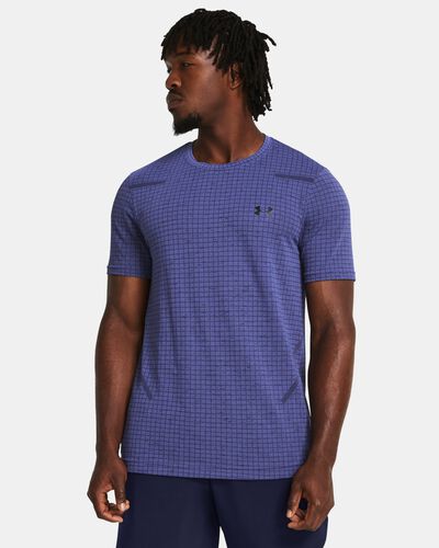 Men's UA Seamless Grid Short Sleeve