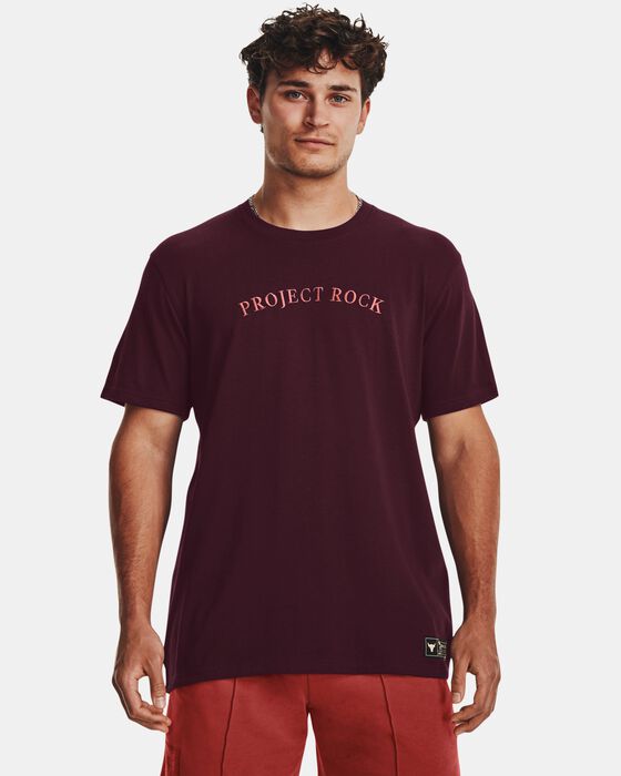 Men's Project Rock Crest Heavyweight Short Sleeve image number 0