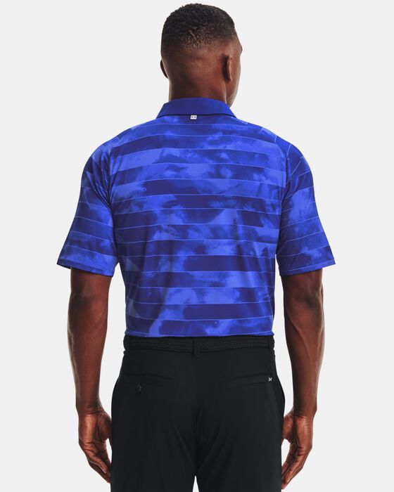 Men's UA Iso-Chill Fog Stripe Polo image number 1