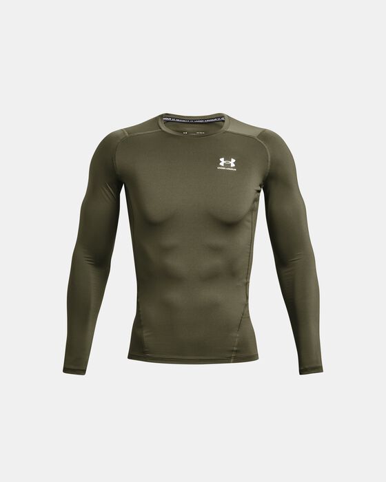 Men's HeatGear® Armour Long Sleeve image number 4