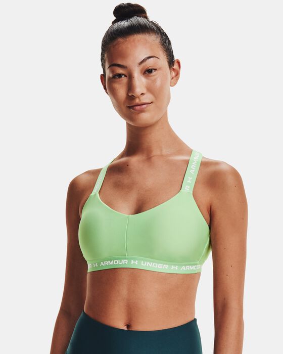 Women's UA Crossback Low Sports Bra image number 0