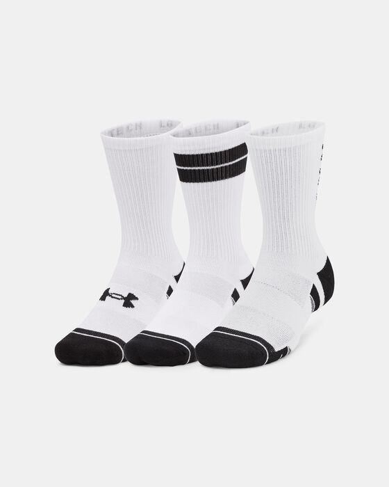 Unisex UA Performance Tech 3-Pack Crew Socks image number 0