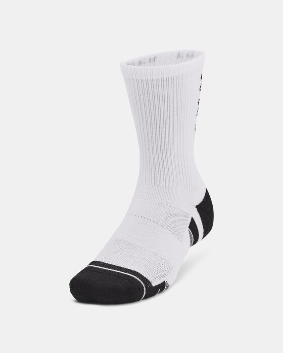 Unisex UA Performance Tech 3-Pack Crew Socks image number 1