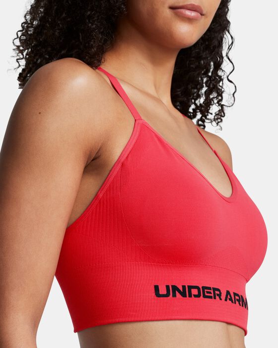 Women's UA Vanish Seamless Low Sports Bra image number 6