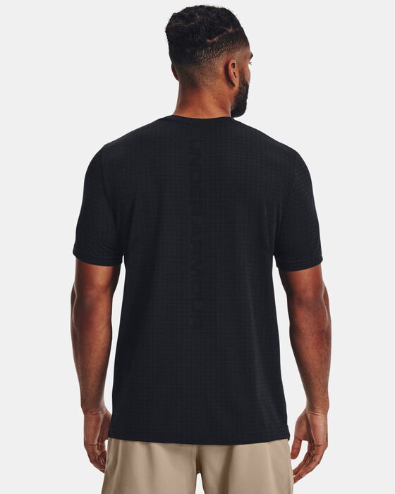 Men's UA Seamless Grid Short Sleeve image number 1