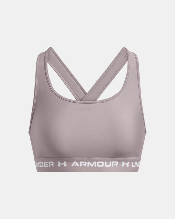 Women's Armour® Mid Crossback Sports Bra image number 9