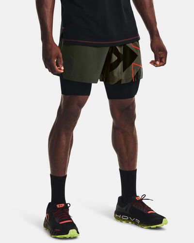 Under Armour Men Qualifier Speedpocket 7'' Short - Baroque  Green/Black/Reflective (310), X-Large price in UAE,  UAE