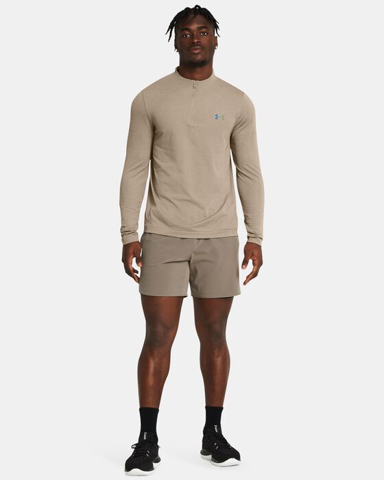 Men's UA Vanish Elite Seamless ¼ Zip image number 2