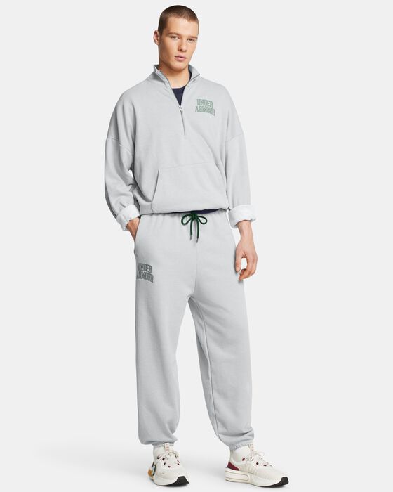 Men's UA Icon Heavyweight Terry Oversized Pants image number 2