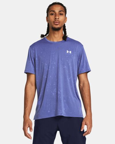 Men's UA Launch Splatter Short Sleeve