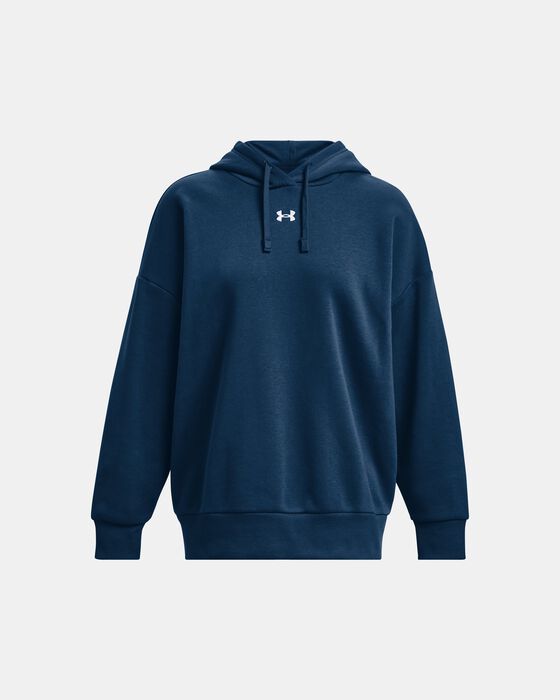 Women's UA Rival Fleece Oversized Hoodie image number 4