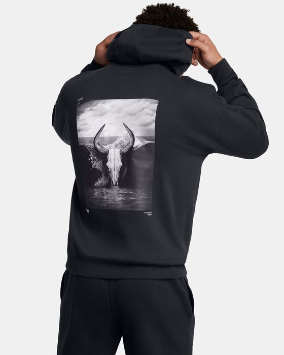 Men's Project Rock Icon Fleece Hoodie image number 1